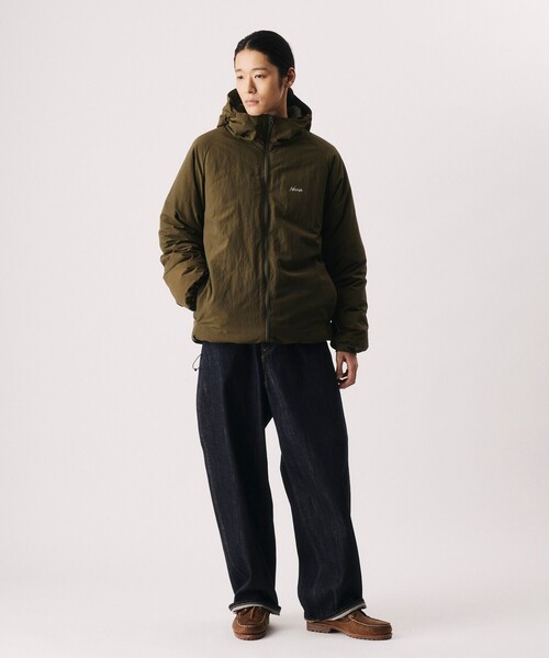 NANGA(ナンガ)の「NANGA/ナンガ SP NEW DOWN JACKET/別注 ニュー ダウンジャケット(ダウンジャケット/コート・メンズ・ブラウン/グレー/ブラック/オリーブ・X-LARGE/LARGE/MEDIUM/SMALL)」の14枚目の写真