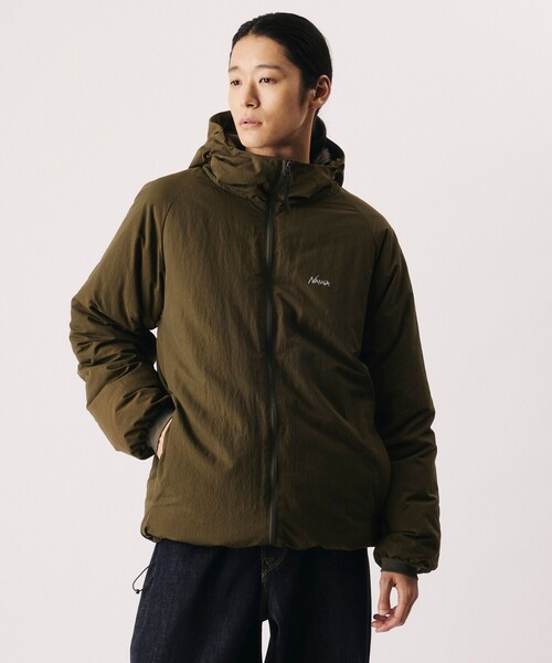 NANGA(ナンガ)の「NANGA/ナンガ SP NEW DOWN JACKET/別注 ニュー ダウンジャケット(ダウンジャケット/コート・メンズ・ブラウン/グレー/ブラック/オリーブ・X-LARGE/LARGE/MEDIUM/SMALL)」の17枚目の写真