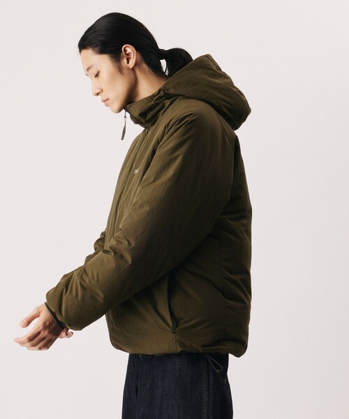 NANGA(ナンガ)の「NANGA/ナンガ SP NEW DOWN JACKET/別注 ニュー ダウンジャケット(ダウンジャケット/コート・メンズ・ブラウン/グレー/ブラック/オリーブ・X-LARGE/LARGE/MEDIUM/SMALL)」の8枚目の写真