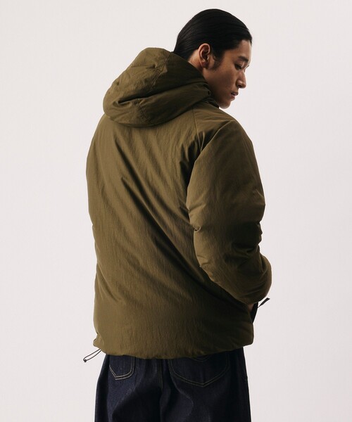 NANGA(ナンガ)の「NANGA/ナンガ SP NEW DOWN JACKET/別注 ニュー ダウンジャケット(ダウンジャケット/コート・メンズ・ブラウン/グレー/ブラック/オリーブ・X-LARGE/LARGE/MEDIUM/SMALL)」の9枚目の写真