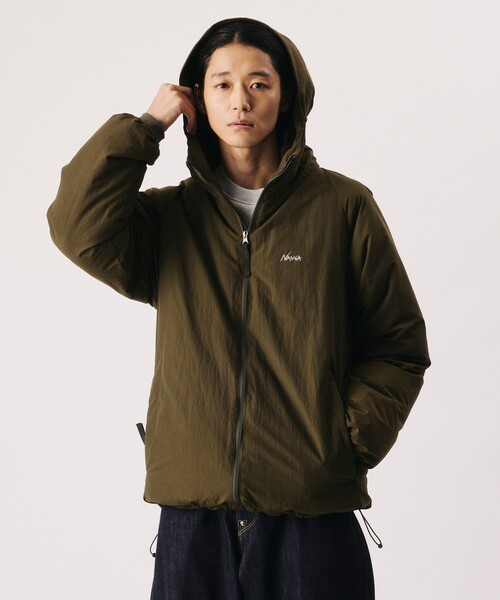 NANGA(ナンガ)の「NANGA/ナンガ SP NEW DOWN JACKET/別注 ニュー ダウンジャケット(ダウンジャケット/コート・メンズ・ブラウン/グレー/ブラック/オリーブ・X-LARGE/LARGE/MEDIUM/SMALL)」の11枚目の写真