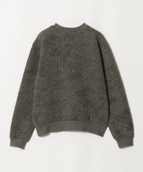 A DAY IN THE LIFE UNITED ARROWS(アデイインザライフユナイテッドアローズ)の「パフジャガード クルーネックプルオーバー<A DAY IN THE LIFE>(Tシャツ/カットソー・レディース・モカ/オフホワイト/ブラック・FREE)」の4枚目の写真