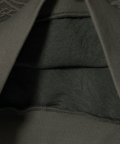 A DAY IN THE LIFE UNITED ARROWS(アデイインザライフユナイテッドアローズ)の「パフジャガード クルーネックプルオーバー<A DAY IN THE LIFE>(Tシャツ/カットソー・レディース・モカ/オフホワイト/ブラック・FREE)」の7枚目の写真