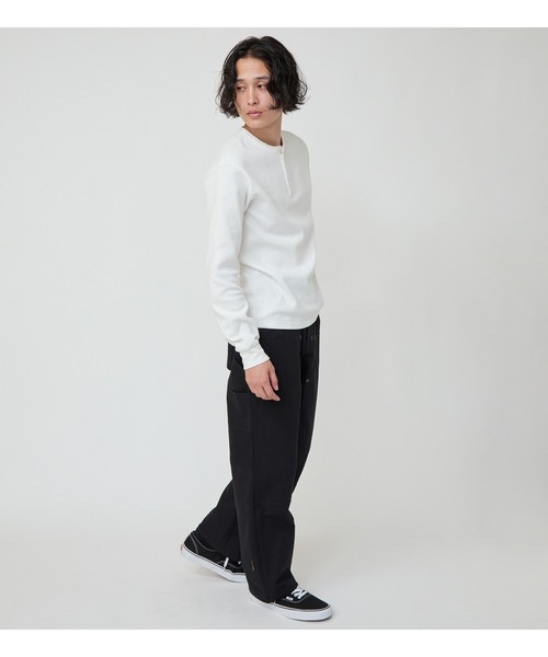 Dickies(ディッキーズ)の「Dickies/ディッキーズ ダックダブルニーパンツ(その他パンツ・メンズ・ブラック/ダークブラウン・30/32/34/36/28)」の5枚目の写真