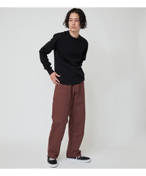 Dickies(ディッキーズ)の「Dickies/ディッキーズ ダックダブルニーパンツ(その他パンツ・メンズ・ブラック/ダークブラウン・30/32/34/36/28)」の17枚目の写真