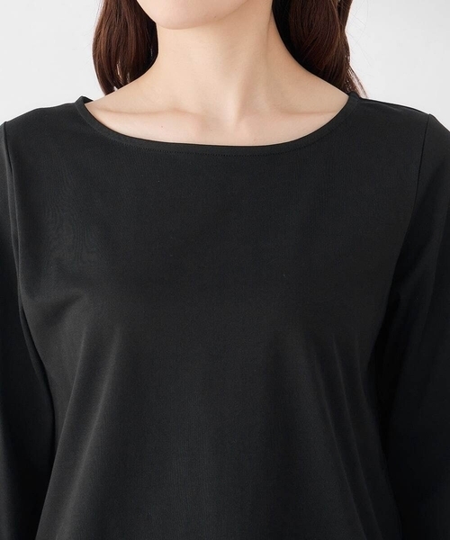 a.v.v(アーヴェヴェ)の「レース ヘム ロンT(Tシャツ/カットソー・レディース・ホワイト/ブラック・38/40)」の8枚目の写真