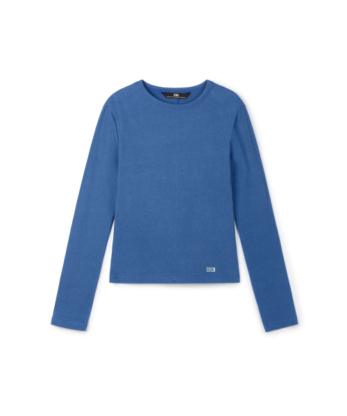 ERA(エラ)の「WOMEN ERA ヴィンテージコットン ロングスリーブT - ブルー(Tシャツ/カットソー・レディース・その他・SMALL/MEDIUM)」の7枚目の写真