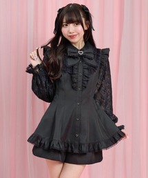 Secret Honey（シークレットハニー）の「裾フリルレースヨークセットアップ（セットアップ）」