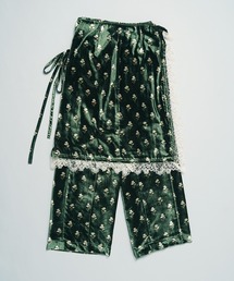 JOSEMOON SATIN STRIPE SHORT PANTS/ジョゼムーンサテンストライプ
