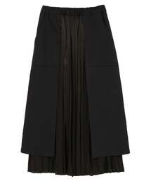 CONVERSE TOKYO（コンバーストウキョウ）の「DOCKING LAYERED PLEATS SKIRT（スカート・レディース）」