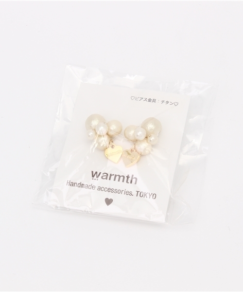 WARMTH（ワームス）の「warmth あわあわパールピアス（ピアス（両耳用 