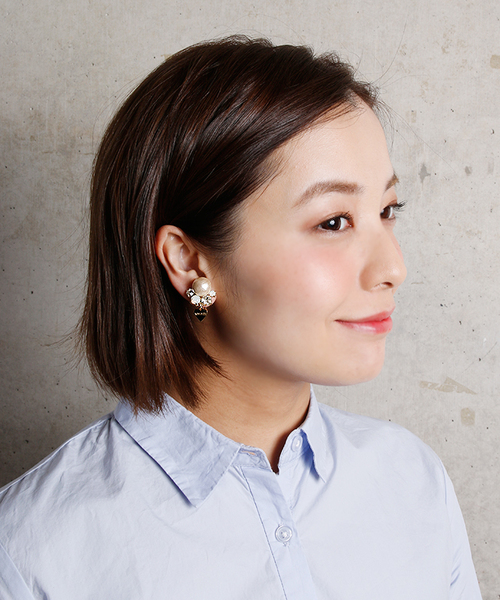 WARMTH（ワームス）の「warmth あわあわパールピアス（ピアス（両耳用 