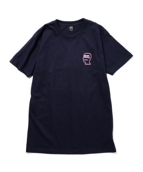 BEAMS T（ビームスティー）の「BRAIN-DEAD / HEART ATTACK（Tシャツ/カットソー・メンズ・ネイビー/ホワイト・LARGE/MEDIUM/SMALL）」の2枚目の写真