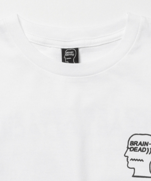 BEAMS T（ビームスティー）の「BRAIN-DEAD / HEART ATTACK（Tシャツ/カットソー・メンズ・ネイビー/ホワイト・LARGE/MEDIUM/SMALL）」の6枚目の写真