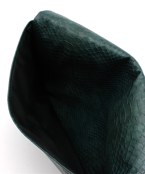 WEGO（ウィゴー）の「WEGO/アニマル柄クラッチバッグ（クラッチバッグ・レディース・グリーン/ピンク/その他1/ブラック・FREE）」の9枚目の写真