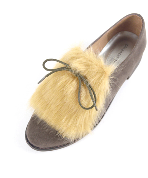 ORiental TRaffic（オリエンタルトラフィック）の「秋冬新作★2wayレースアップシューズ★6311（ドレスシューズ・レディース・グレー/ブラック/ブラウン・L/LL/M/S）」の7枚目の写真