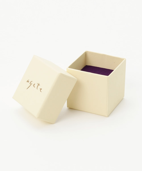 agete（アガット）の「＜スタック＞K10リング（リング・レディース・ブルー系その他・#11/#9）」の3枚目の写真