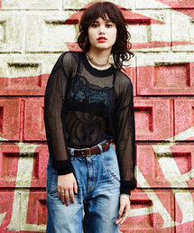 HYSTERIC GLAMOUR | HYSTERIC BEARネット プルオーバー(ニット/セーター)