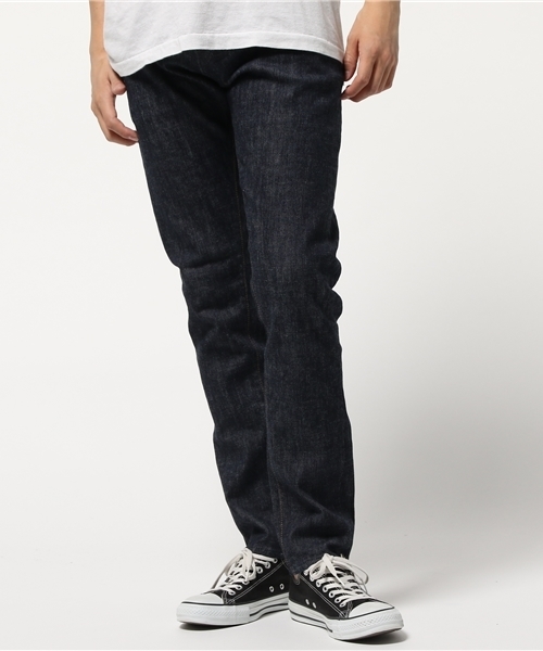 quadro（クオドロ）の「ハイライズシンチューブワンウォッシュデニム（デニムパンツ・メンズ・ワンウォッシュ・SMALL/MEDIUM/LARGE）」の6枚目の写真