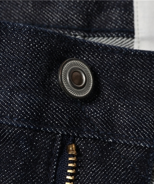 quadro（クオドロ）の「ハイライズシンチューブワンウォッシュデニム（デニムパンツ・メンズ・ワンウォッシュ・SMALL/MEDIUM/LARGE）」の2枚目の写真