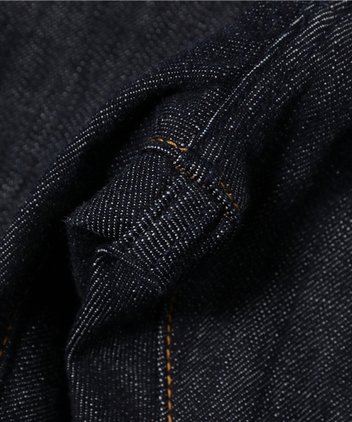 quadro（クオドロ）の「ハイライズシンチューブワンウォッシュデニム（デニムパンツ・メンズ・ワンウォッシュ・SMALL/MEDIUM/LARGE）」の5枚目の写真