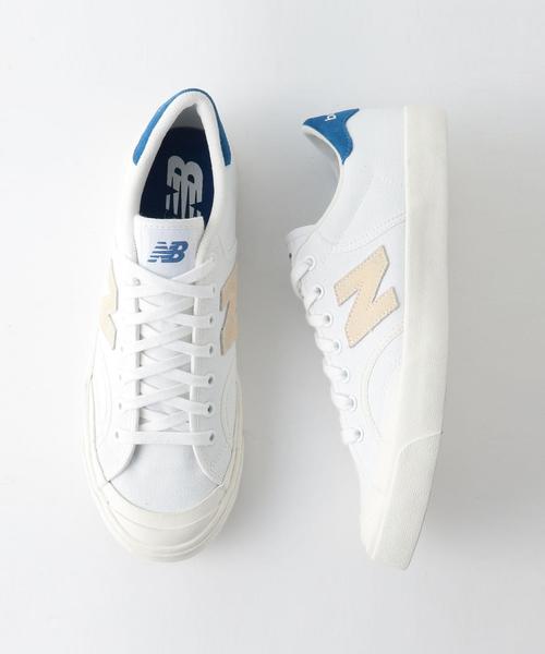 NEW BALANCE（ニューバランス）の「◆[ニューバランス] CB new balance PROCTS 17SS スニーカー（スニーカー・レディース・ホワイト/ネイビー・22.5cm/23cm/25cm/24.5cm/23.5cm/24cm）」の2枚目の写真