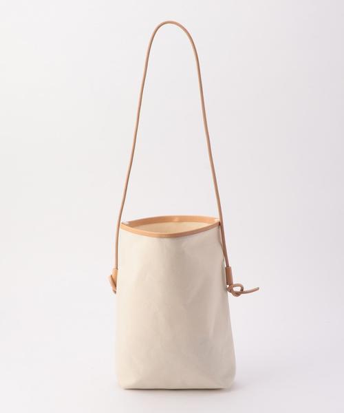 amiacalva（アミアカルヴァ）の「AMIACALVA: SHIPS別注 キャンバス サコッシュ(ショルダーバッグ)（ショルダーバッグ・メンズ・ブラック/ホワイト・ONE SIZE）」の9枚目の写真