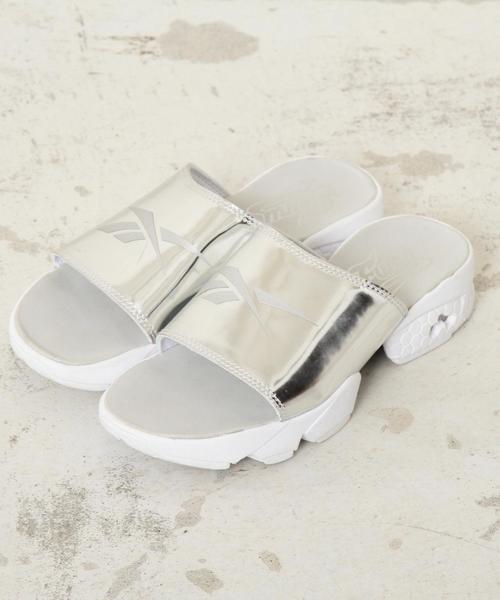 Reebok（リーボック）の「【国内Exclusive】＜Reebok（リーボック）＞∴FURY SLIDE EX フューリースライダーサンダル ◆（サンダル・レディース・ゴールド/シルバー・25.0cm/26.0cm/23.0cm/24.0cm）」の6枚目の写真