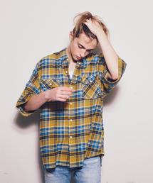 MONKEY TIME | ＜monkey time＞ CHECK DROP SHOULDER SHIRT/シャツ(シャツ/ブラウス)