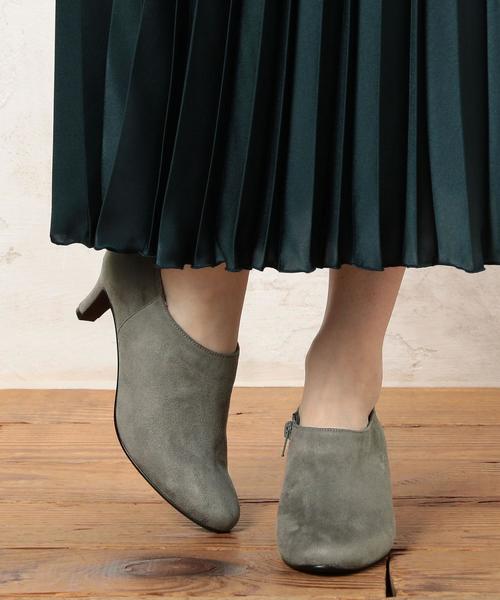 green label relaxing（グリーンレーベルリラクシング）の「CR ブーティ◆（ブーティ・レディース・ブラック/グレー/ベージュ・L(24.5)/S(22.5)/M(23.5)）」の12枚目の写真