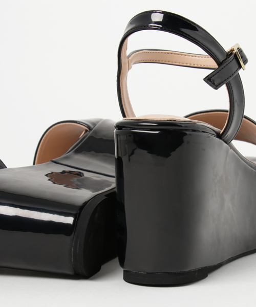 archives（アルシーヴ）の「ウェッジサンダル（サンダル・レディース・ブラック/シルバーグレー/ピンク・LARGE/MEDIUM）」の6枚目の写真