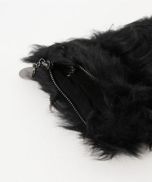 green label relaxing(グリーンレーベルリラクシング)の「★KF GIANI FUR バッグ ◆(ショルダーバッグ・レディース・ブラック/ベージュ・FREE)」の5枚目の写真