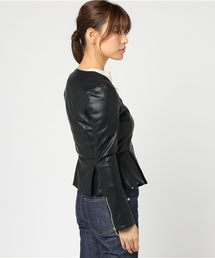 eimy istoire ブラック レザージャケット ライダース EIMY ISTOIRE エイミーイストワール eimy istoire スタッズ