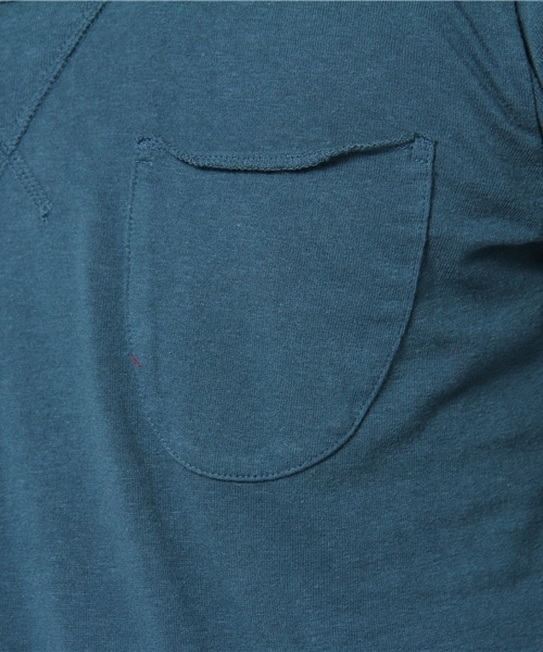 MR.OLIVE（ミスターオリーブ）の「OVERDYED BRAZIL COTTON / PULLOVER HOODED SHIRT（パーカー・メンズ・オレンジ/ターコイズブルー/オリーブ・SMALL/MEDIUM/LARGE）」の6枚目の写真