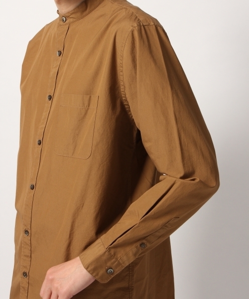 GLOBAL WORK（グローバルワーク）の「バンドカラーシャツ/777083