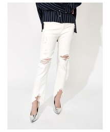 MOUSSY | BROKEN BLEACH SKINNY(デニムパンツ)