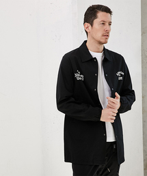 ストレッチツイルロングコーチJKT