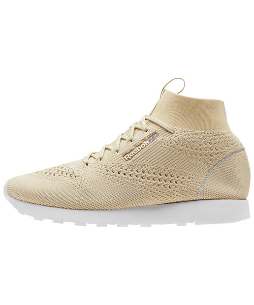 Reebok(リーボック)の「クラシックレザー ミッド CL LEATHER MID ULTK(スニーカー・メンズ・ホワイト/ライトベージュ/ブラック/マルーン・25.0cm/27.5cm/28.0cm/26.0cm/27.0cm/29.0cm/24.0cm/24.5cm/26.5cm/25.5cm/28.5cm/23.5cm/23.0cm/30.0cm/29.5cm/31cm)」の4枚目の写真