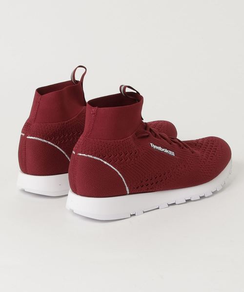 Reebok(リーボック)の「クラシックレザー ミッド CL LEATHER MID ULTK(スニーカー・メンズ・ホワイト/ライトベージュ/ブラック/マルーン・25.0cm/27.5cm/28.0cm/26.0cm/27.0cm/29.0cm/24.0cm/24.5cm/26.5cm/25.5cm/28.5cm/23.5cm/23.0cm/30.0cm/29.5cm/31cm)」の5枚目の写真