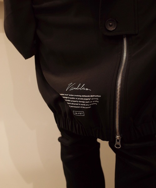 AFYF(エーエフワイエフ)の「AFYF OVERSIZE LONG MODS COAT/オーバーサイズロングモッズコート(モッズコート・レディース・ネイビー/ブラック/ブラック系その他/ブラック系その他2・FREE)」の13枚目の写真