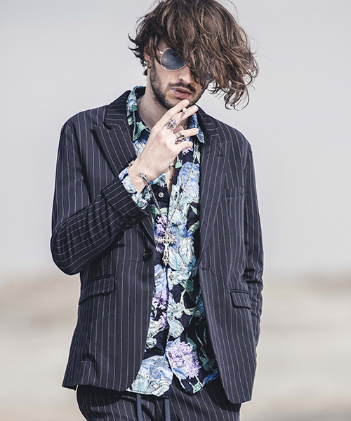 NO ID.（ノーアイディ）の「mj5401-TRｽﾄﾚｯﾁﾋﾟｰｸﾄﾞﾗﾍﾟﾙ1B-JKT