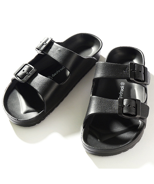 devirock（デビロック）の「2バンドスポーツサンダル シューズ（サンダル・キッズ・ブラック/パープル/オフホワイト/カーキ/ネイビー・22.0cm/17.0cm/18.0cm/19.0cm/20.0cm/21.0cm）」の3枚目の写真