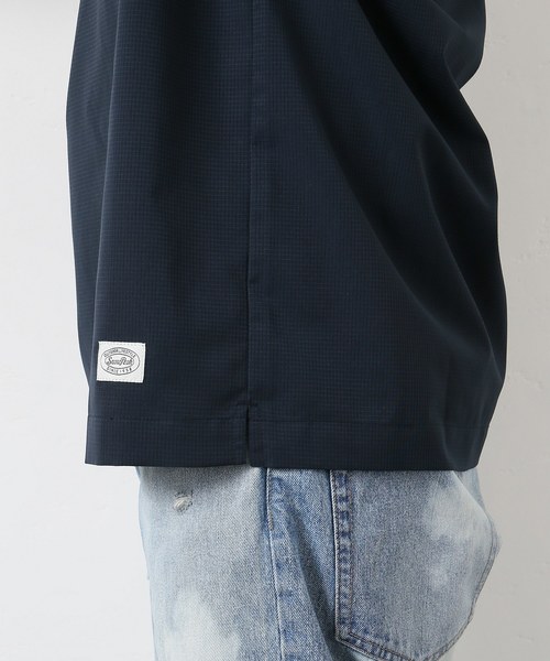 Snow Peak（スノーピーク）の「Snow Peak×relume / 別注スノーピーク DOT AIR Tシャツ#（Tシャツ/カットソー・メンズ・ライトグレー/ネイビー・L/M）」の7枚目の写真