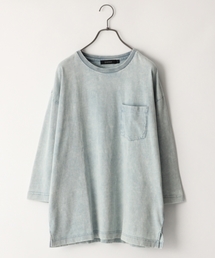 RAGEBLUE | ケミカルドロップショルダークルー7分袖/793974(Tシャツ/カットソー)