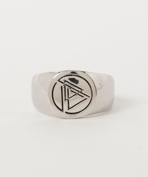 FACTOTUM（ファクトタム）の「【FACTOTUM】マークロゴリング（リング・メンズ・ゴールド/シルバー・FREE）」の2枚目の写真