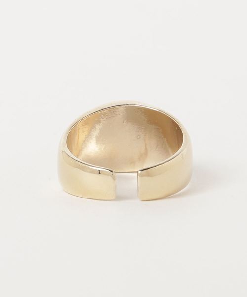 FACTOTUM（ファクトタム）の「【FACTOTUM】マークロゴリング（リング・メンズ・ゴールド/シルバー・FREE）」の3枚目の写真