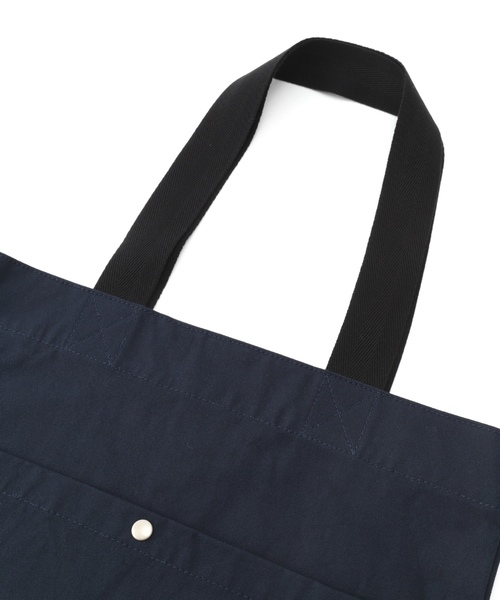 MHL.（エムエイチエル）の「BASIC COTTON CANVAS(オンラインストア限定)（トートバッグ・レディース・ライトグレー・FREE）」の6枚目の写真