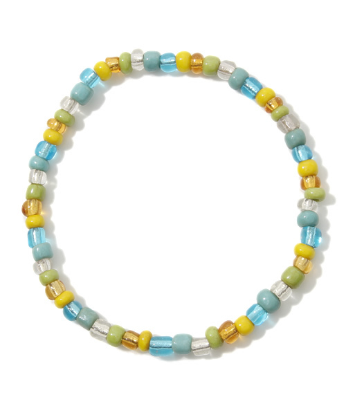 coen(コーエン)の「カラービーズブレスレット(ブレスレット・レディース・ブラック/ナチュラル/ブラウン/レッド/オレンジ/イエロー/ライム/ターコイズブルー/その他1/その他2/その他3/その他4・フリー)」の11枚目の写真