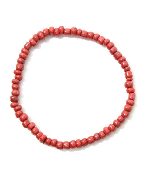 coen(コーエン)の「カラービーズブレスレット(ブレスレット・レディース・ブラック/ナチュラル/ブラウン/レッド/オレンジ/イエロー/ライム/ターコイズブルー/その他1/その他2/その他3/その他4・フリー)」の8枚目の写真