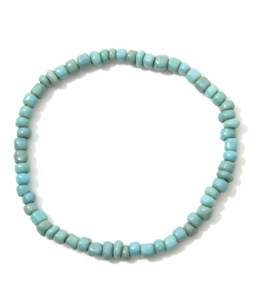 coen(コーエン)の「カラービーズブレスレット(ブレスレット・レディース・ブラック/ナチュラル/ブラウン/レッド/オレンジ/イエロー/ライム/ターコイズブルー/その他1/その他2/その他3/その他4・フリー)」の6枚目の写真